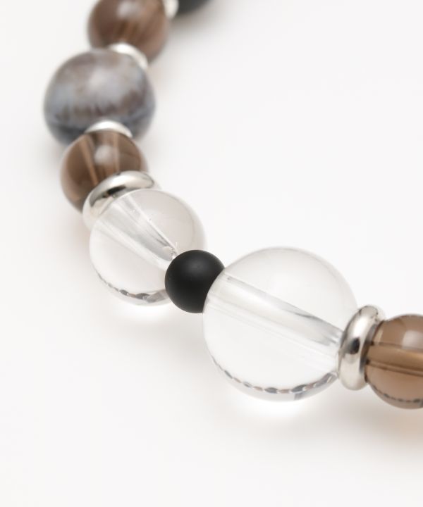 SHOUSHA - 8mm Eye Agate Bracelet Bangles & Bracelets by 岩座 - Ametsuchi