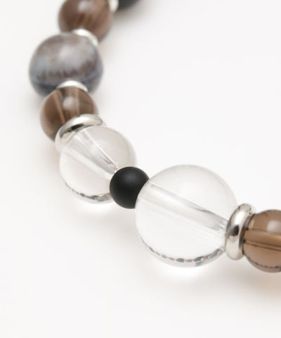 SHOUSHA - 8mm Eye Agate Bracelet Bangles & Bracelets by 岩座 - Ametsuchi