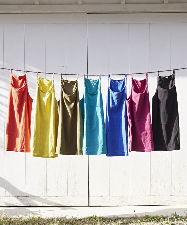 Beaded Rib Cotton Camisole