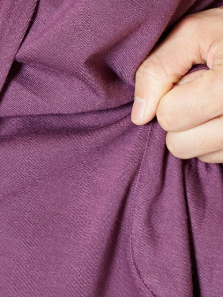 Colorblock Drape Top