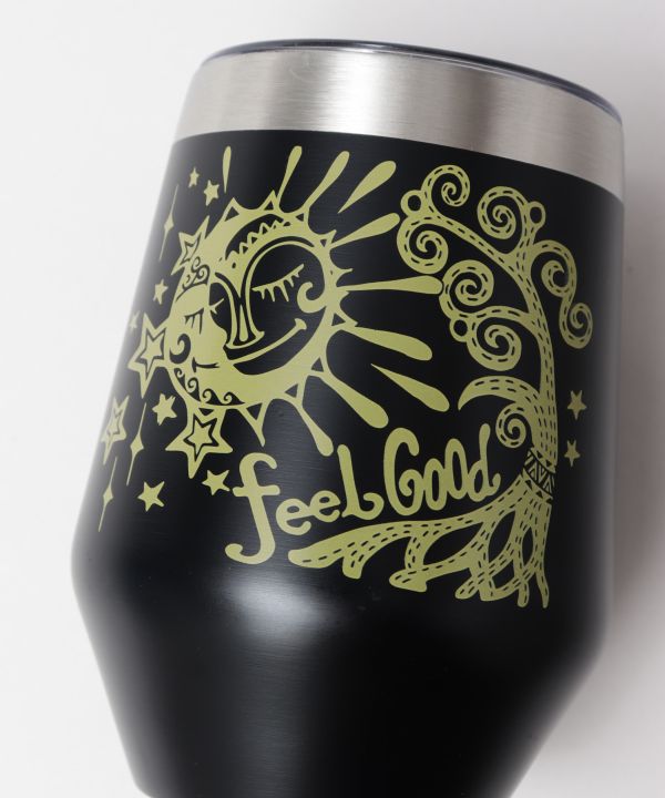 Sun Moon Stainless Steel Tumbler
