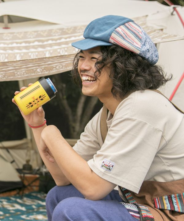 Geometric Pattern Can Holder