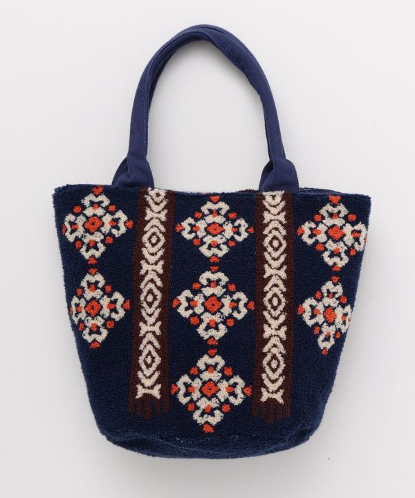 Chenille Embroidery Small Hand Bag