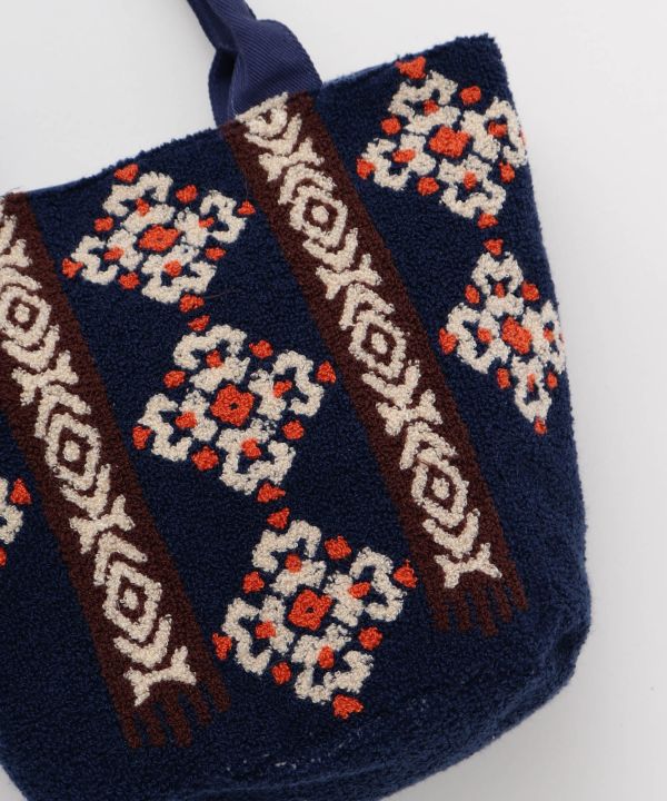 Chenille Embroidery Small Hand Bag