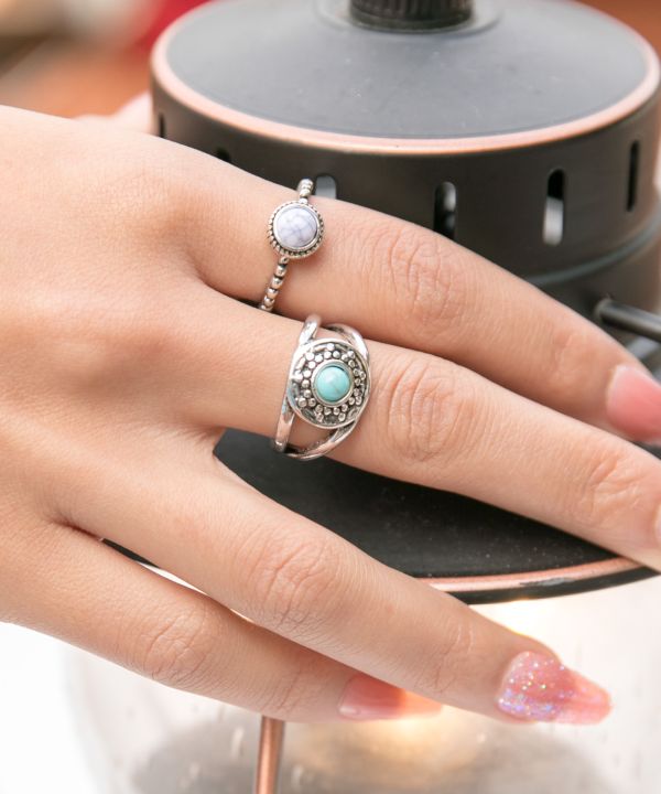 Bague Concho Turquoise