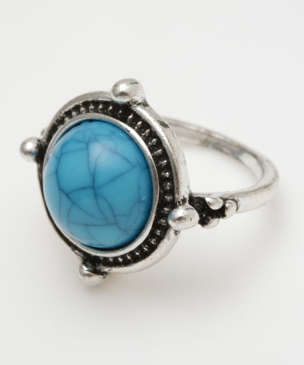 Bague Turquoise Ronde