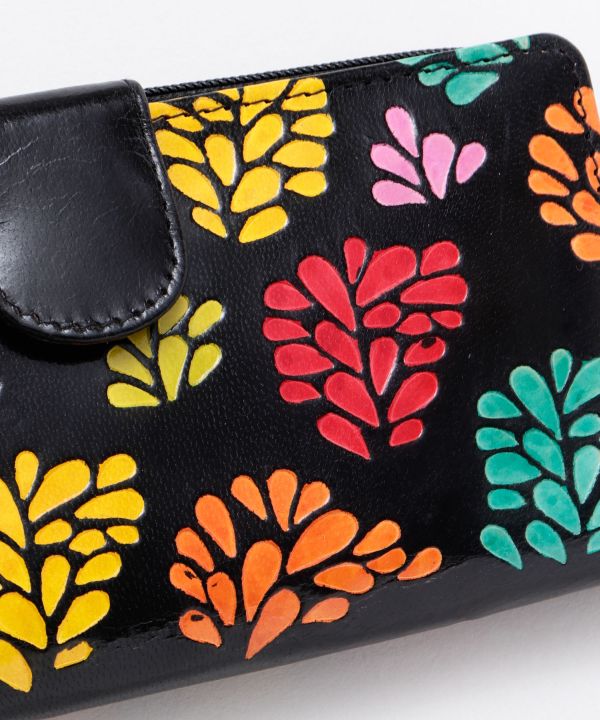 SANTINI Leather Long Wallet