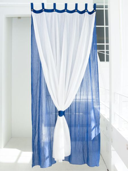 Layered Gauze Cotton Curtain 200cm