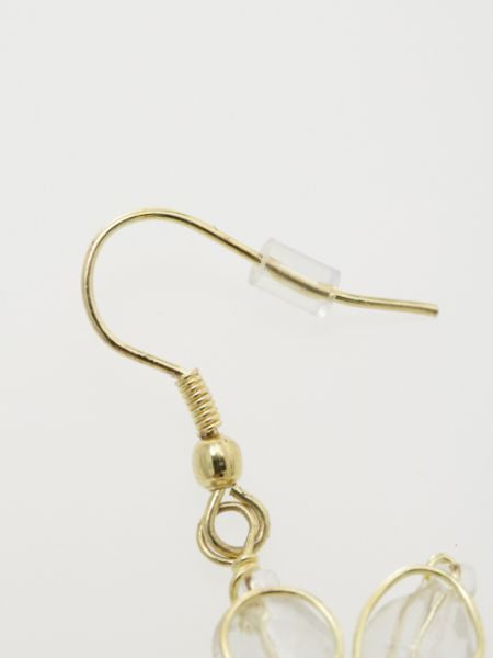 Glass Flower Earrings