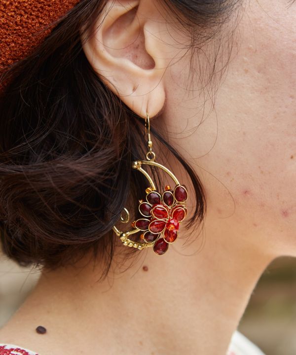 Shining Moon Earrings