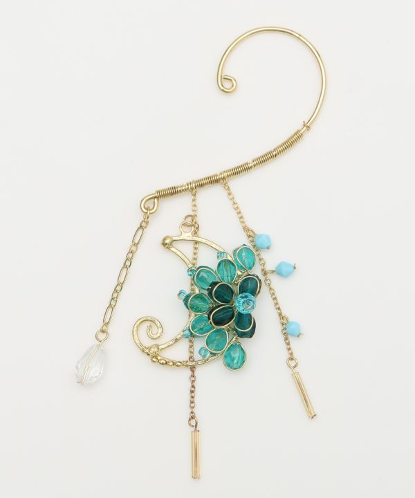 Shining Moon Earhook