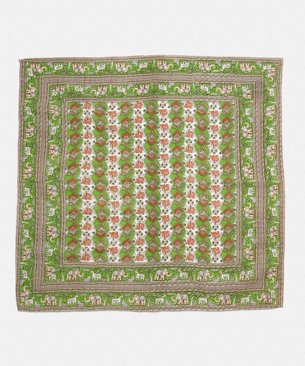 Traditional Indian Pattern Print Table Cloth Kitchen Goods by AMINA - Ametsuchi