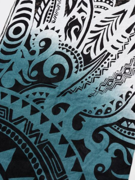 Geom Feather Pattern Decorative Cloth