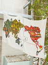 World Map Multi Cloth