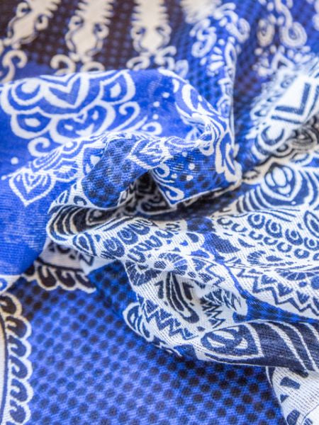 Mandala Chakra Color Multi Cloth | Bed Cover