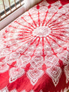 Mandala Chakra Color Multi Stoff | Bettdecke