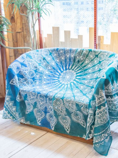 Mandala Chakra Color Multi Cloth | Couvre-lit