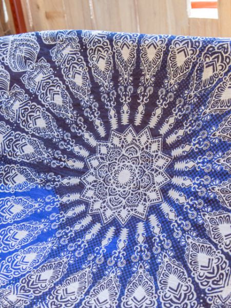 Mandala Chakra Color Multi Cloth | Bed Cover