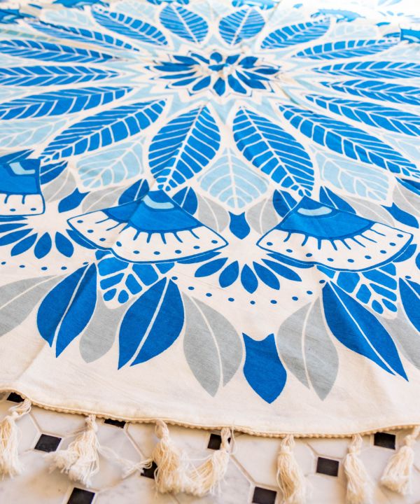 Moroccan Mandala Round Cloth