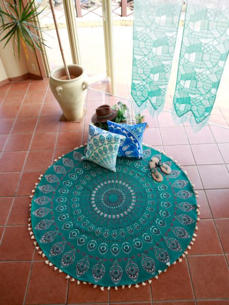 MANDALA Round Rug Mat