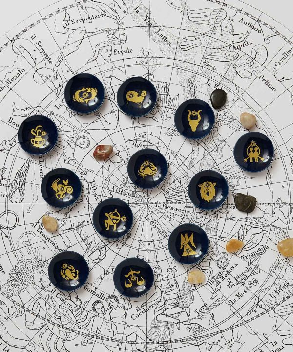 Mino Ware Constellations Plate