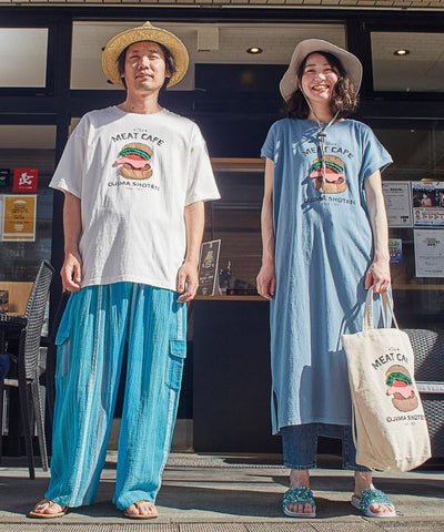 大島商店×grn× Amina MenのTシャツ