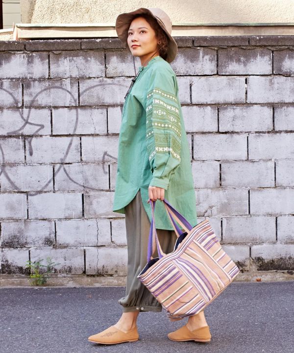 Hand Woven Cotton Tote