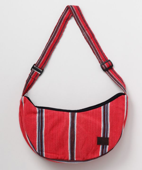 Nepalese Hand Woven Crescent Sholder Bag