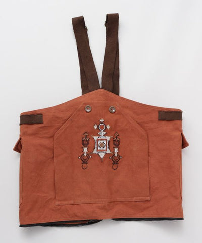 Tuareg Embroidered Convertible Bag