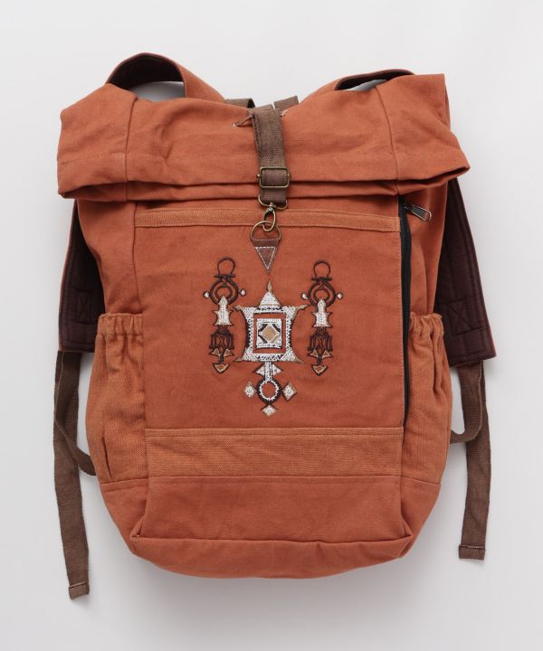 Tuareg Embroidered Backpack