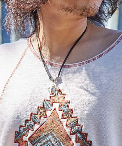 Ganesha x OM-Anhänger-Halskette